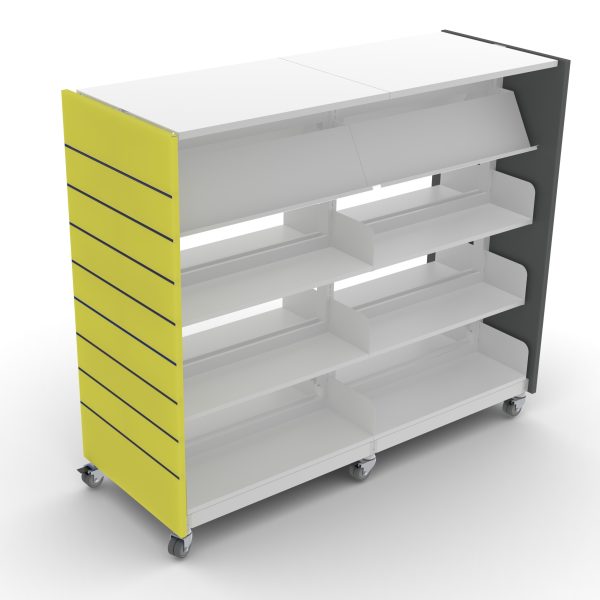 Eclipse Library Shelving - Mobile 1600- ELSM1600D