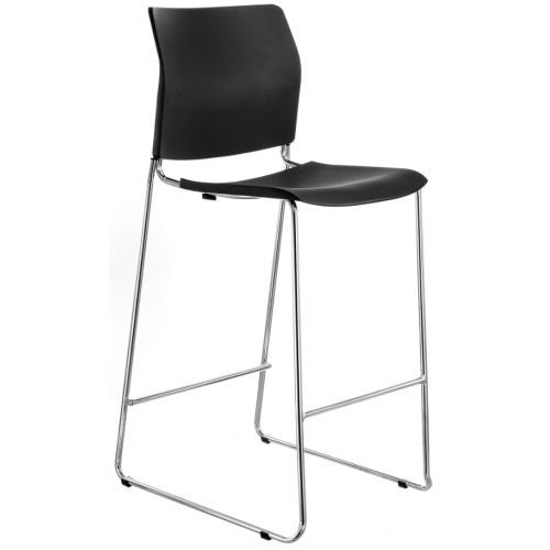 Eclipse® Aragon UNO Visitor Stool - Sled Base - STUAVSB