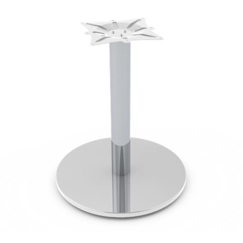 Eclipse Pedestal Base Chrome - 600D - BDB600