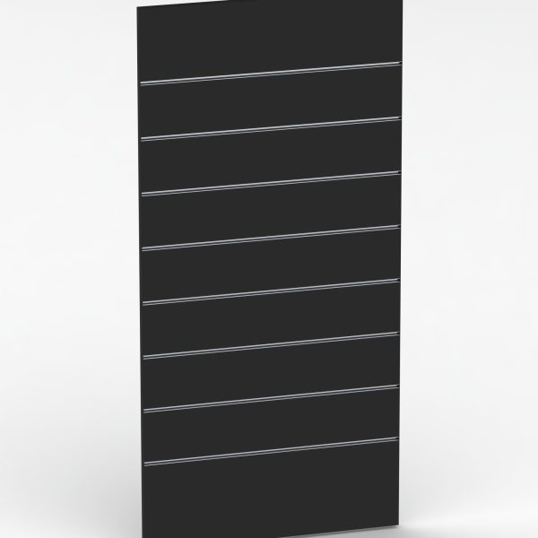 Eclipse Slat Wall End Panel Double Sided - 1800 x 715 x 25mm -  LMPD18S