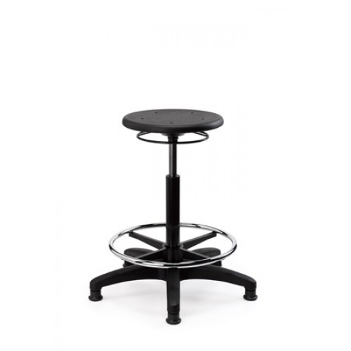 Eclipse® Curie Lab Stool - Round - With Glides - CHLS1