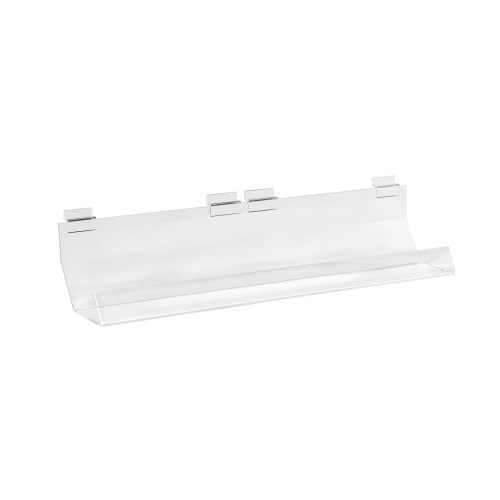 Eclipse Acrylic Tiered Paperback Channel - 586 x 80 x 120H - LIBA04