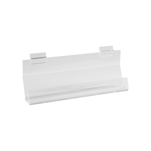 Eclipse Acrylic Tiered Paperback Channel - 293 x 40 x 120H - LIBA06