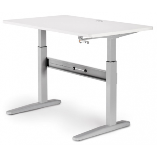 Eclipse® Manual Tranquilo Sit and Stand Desk 1500 x 750 - ETM1575